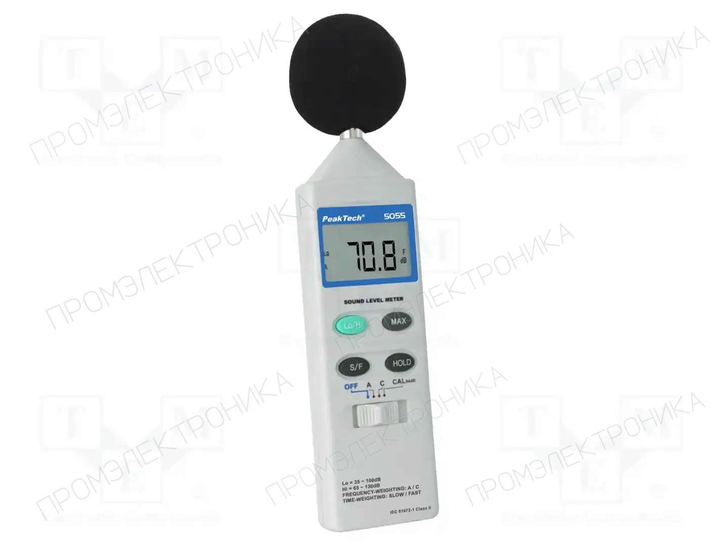 PEAKTECH P 5055 — Измерители интенсивности звука