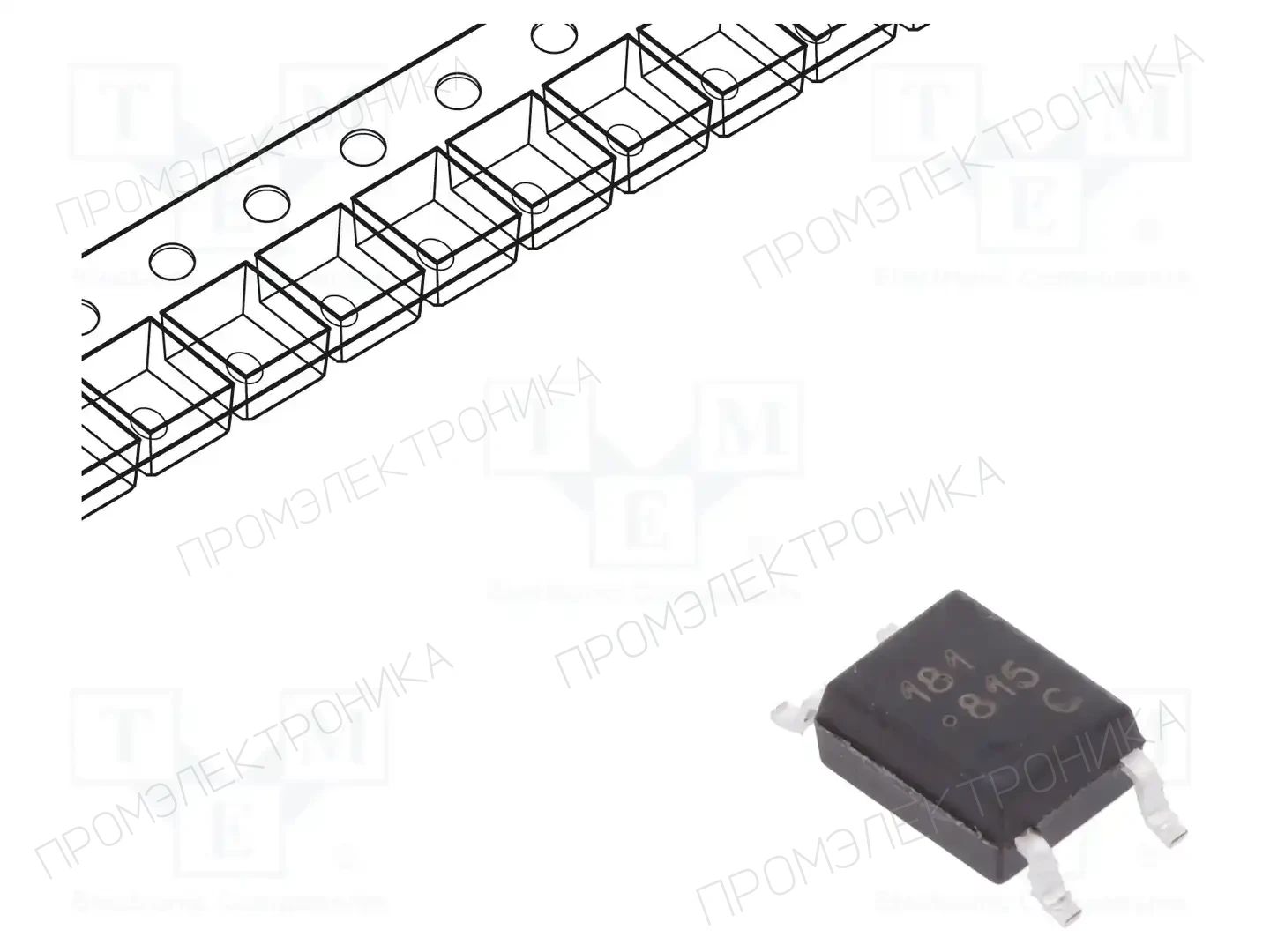 BROADCOM (AVAGO) HCPL-181-00CE — Оптроны – аналоговый выход