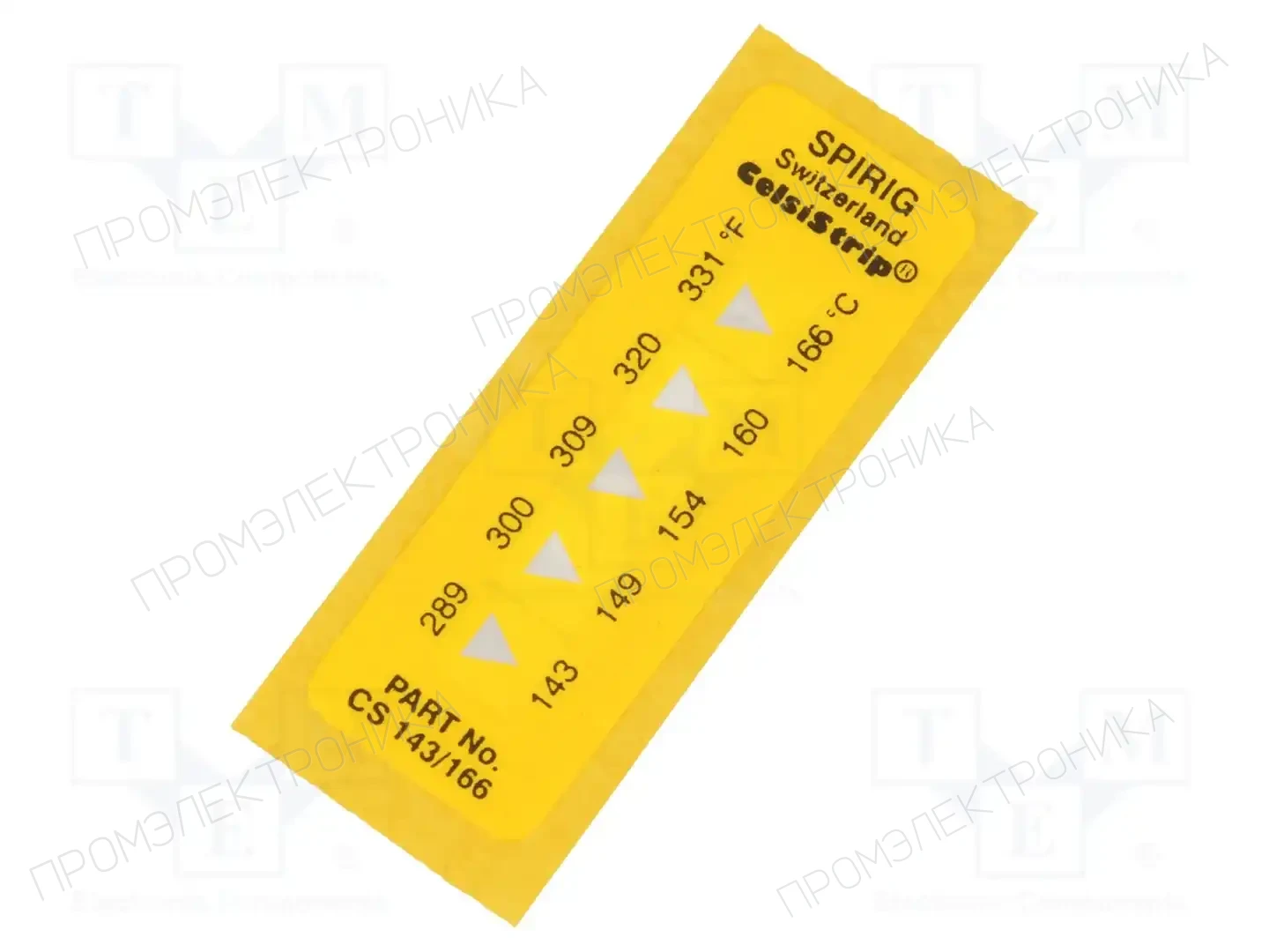 SPIRIG CS-143/166 — Термоиндикаторные этикетки