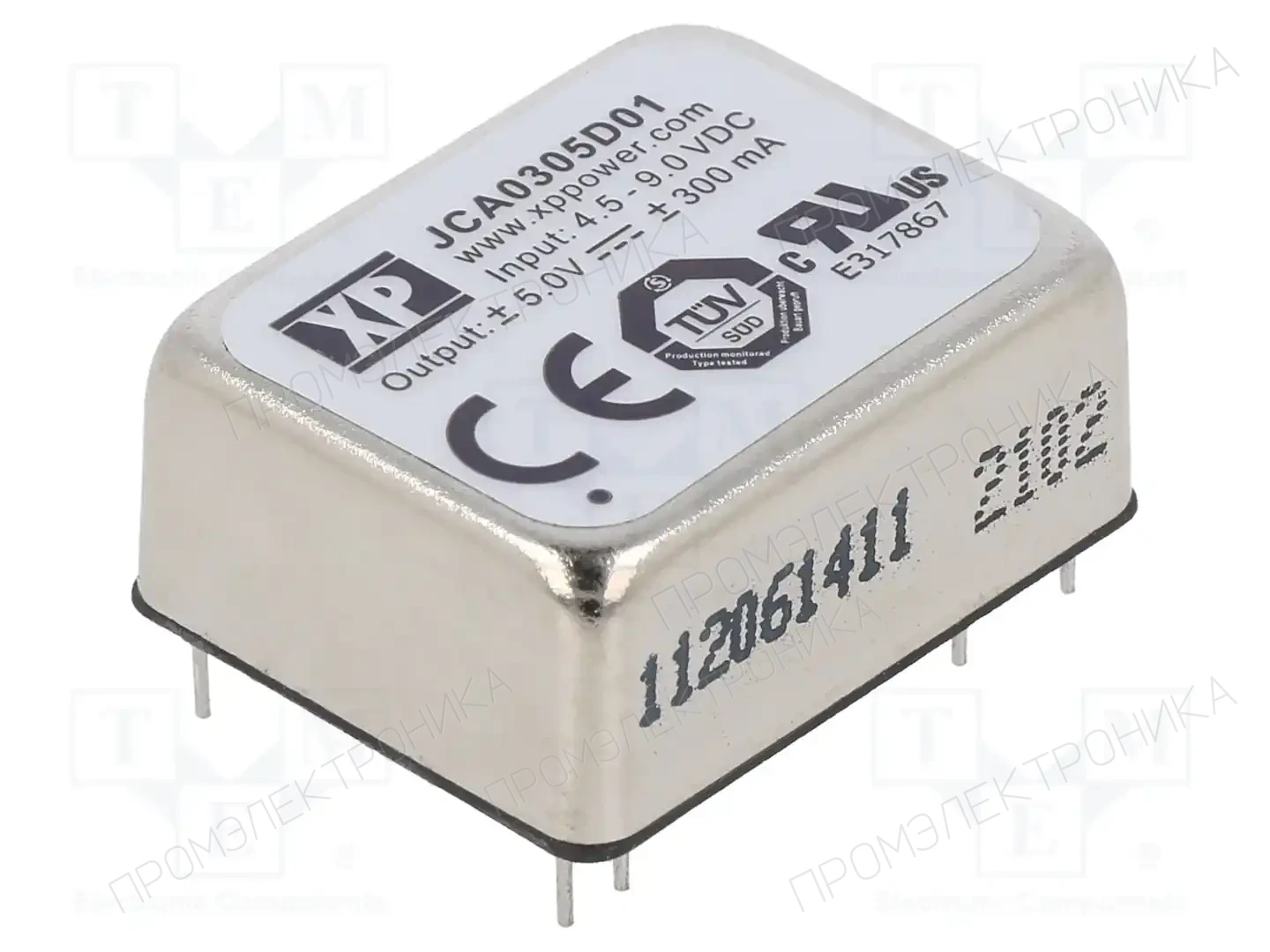 XP POWER JCA0305D01 — Преобразователи DC/DC