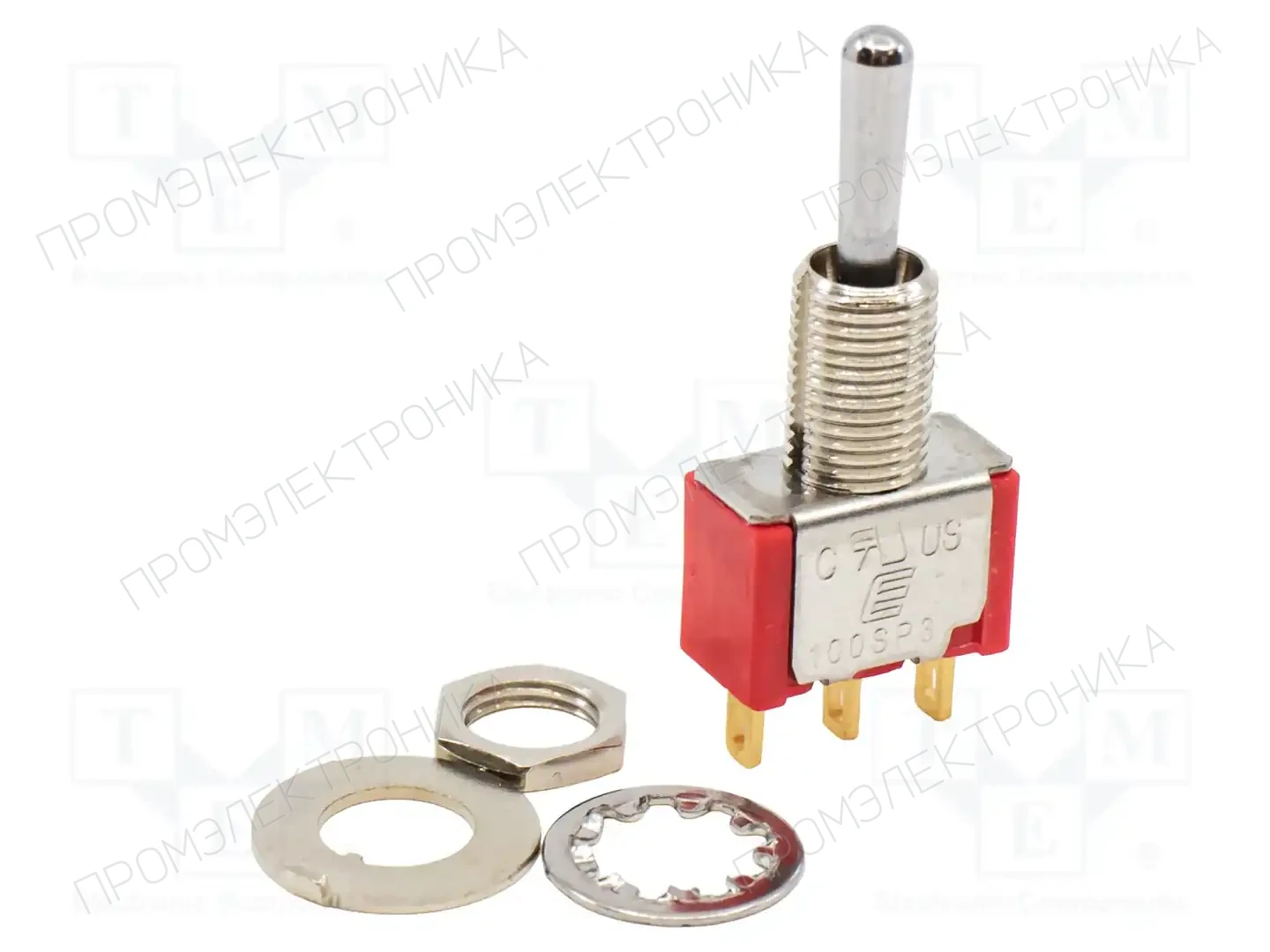 E-SWITCH 100SP3T1B1M1REH — Переключатели рычажные