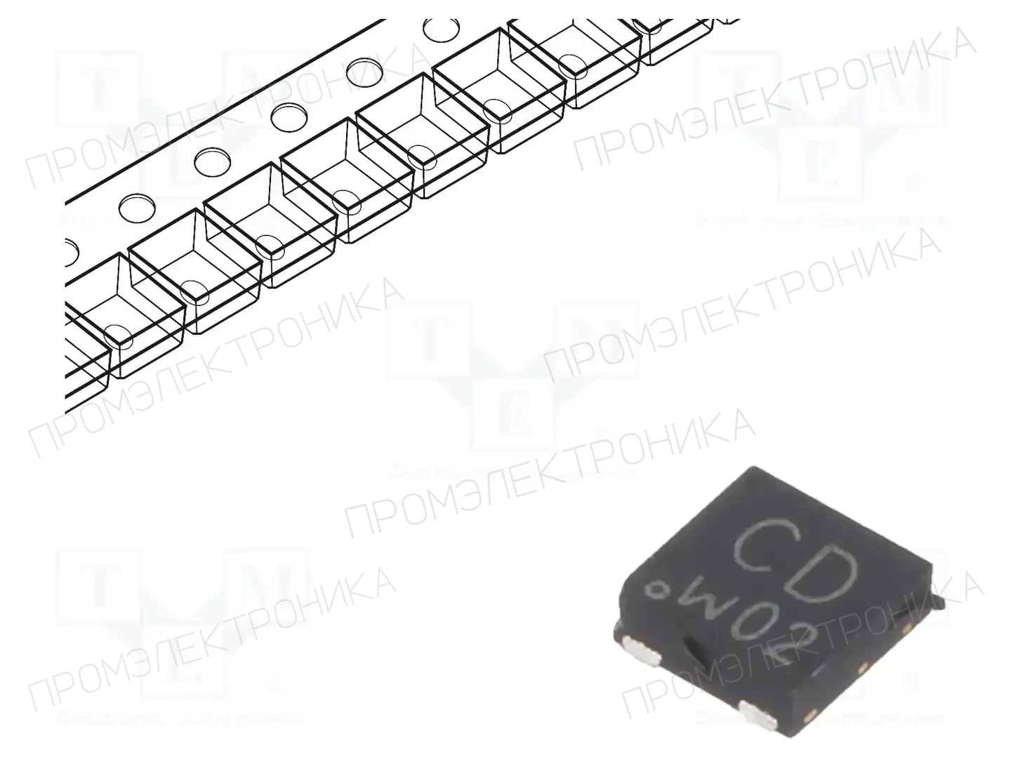 NEXPERIA BC54PASX — Транзисторы NPN SMD