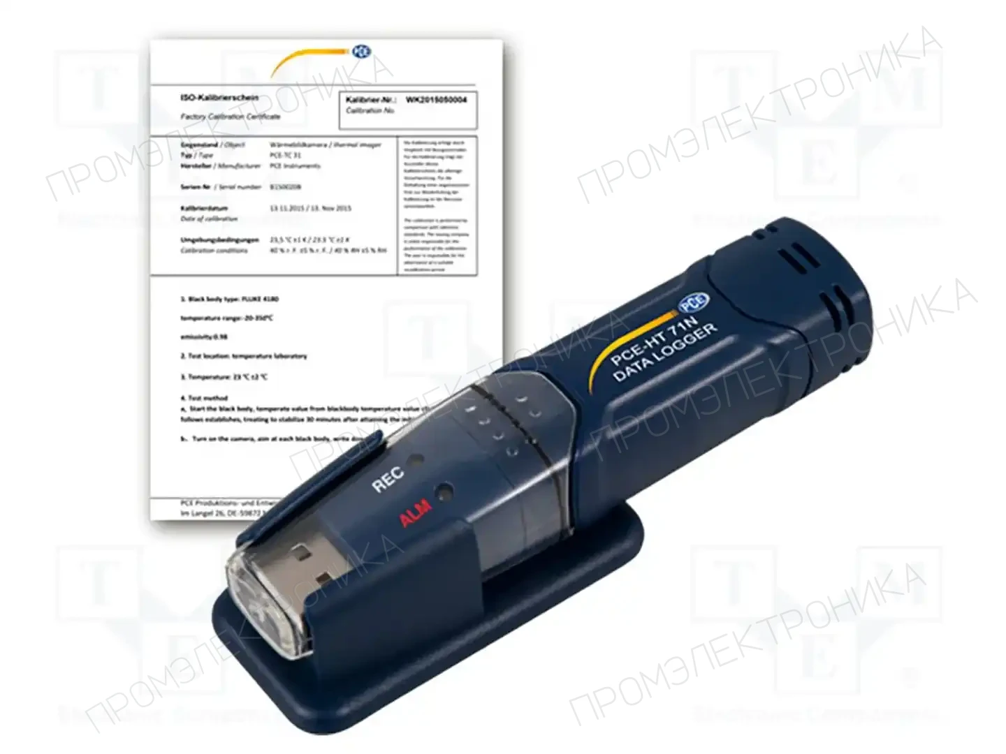 PCE INSTRUMENTS PCE-HT 71N-ICA — Регистраторы температуры и влажности