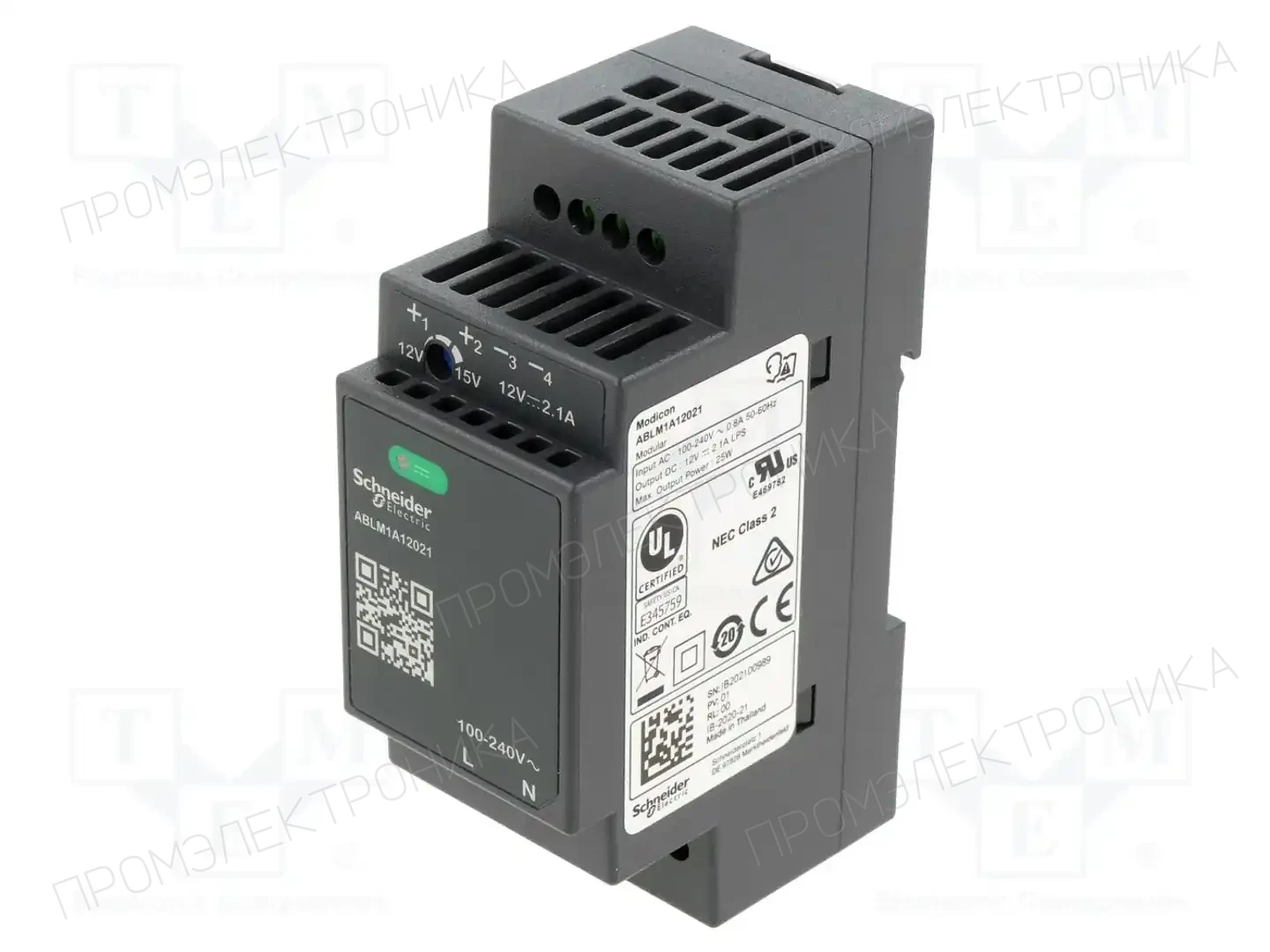 SCHNEIDER ELECTRIC ABLM1A12021 — Блоки питания на DIN-рейку