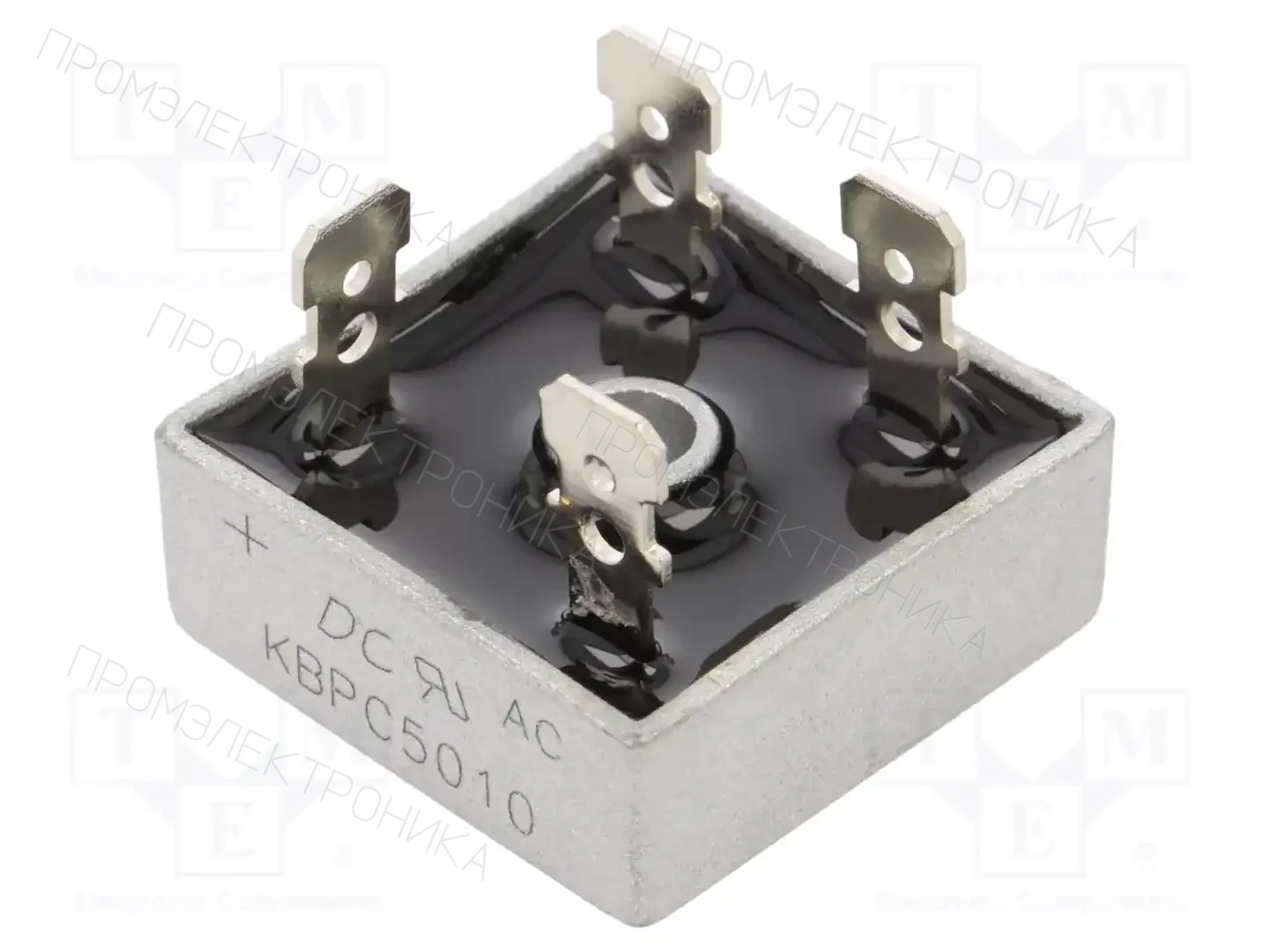 DC COMPONENTS KBPC5010 — Однофазные мосты диодные квадратные