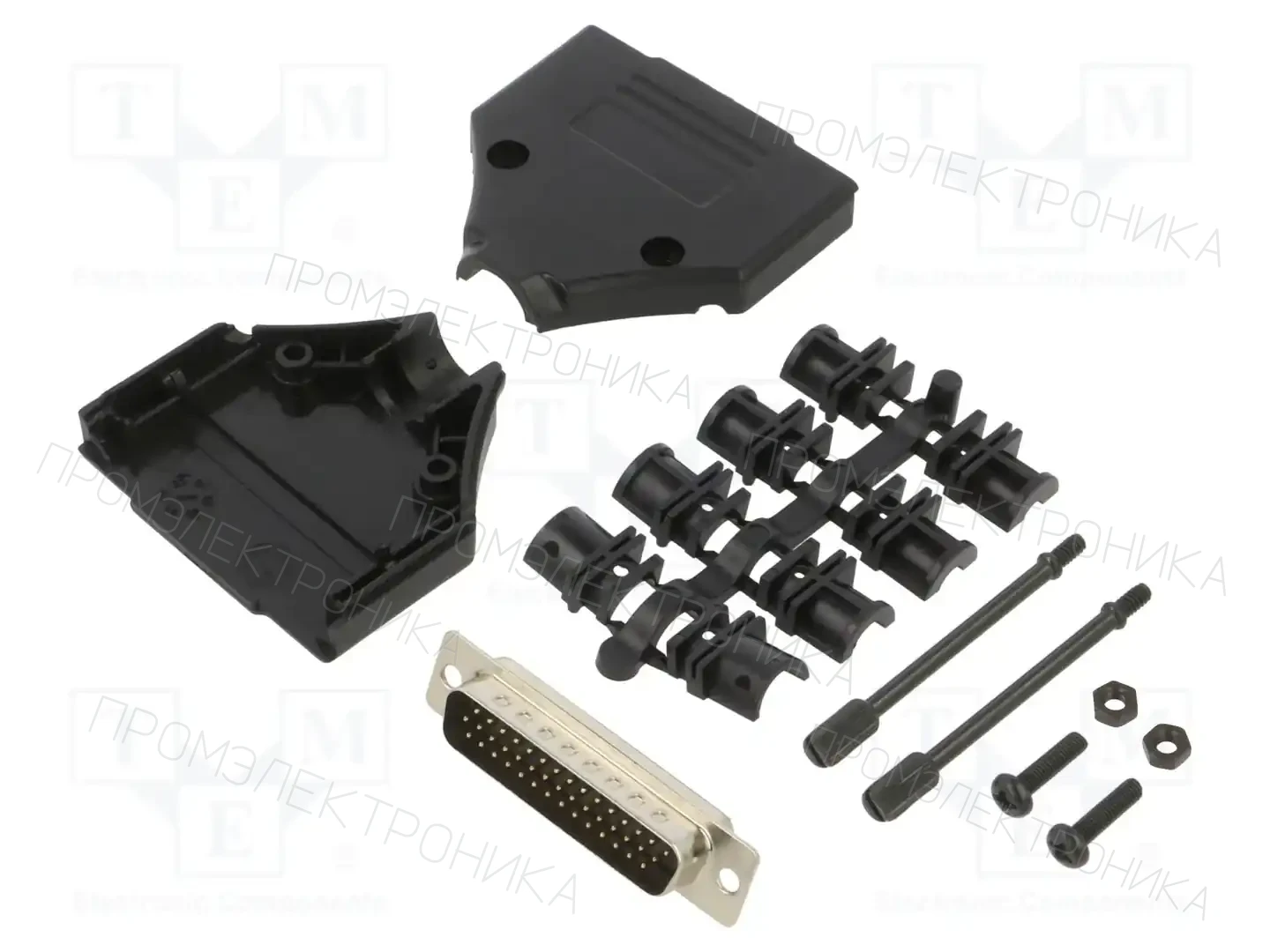 MH CONNECTORS MHDTPPK25HD44MSK — Штекеры и гнезда D-Sub