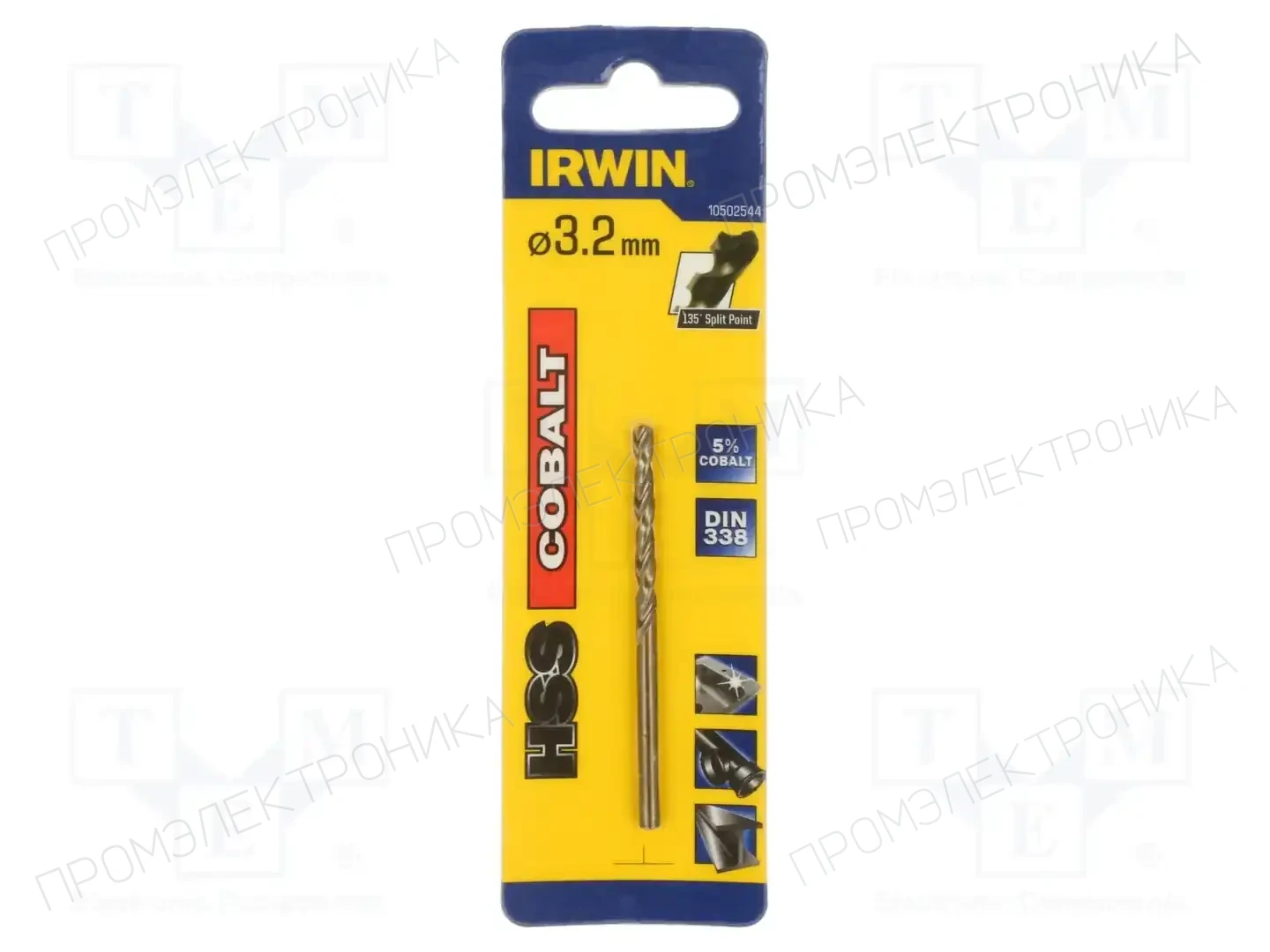 IRWIN 10502544 — Сверла по металлу