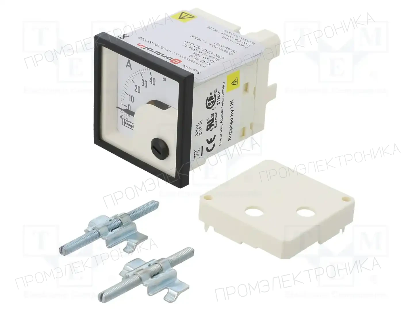 CROMPTON / TE CONNECTIVITY 039-90212-0000-1/2A-0-40/80A — Амперметры