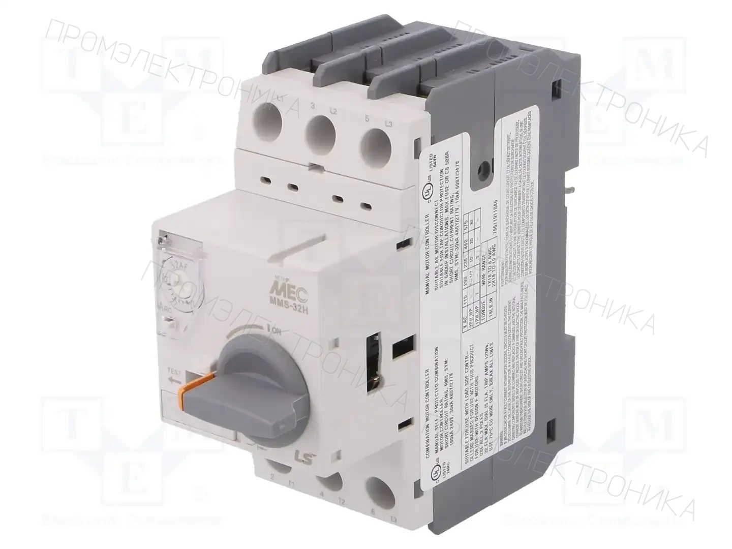 LS ELECTRIC MMS-32H 32A — Выключатели двигательные
