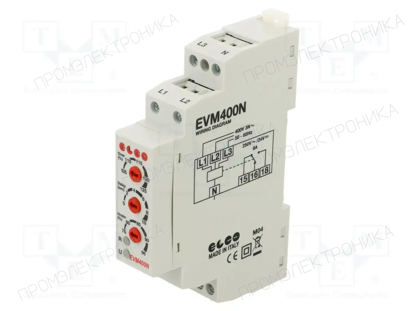ELCO SRL EVM400N — Контрольные реле