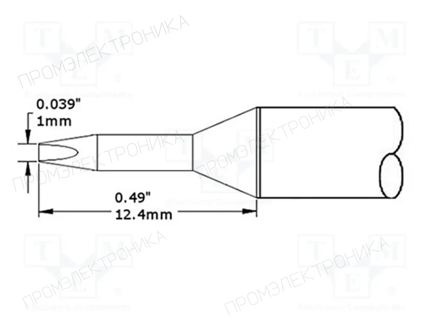 METCAL CVC-6CH0010A — Жала паяльников