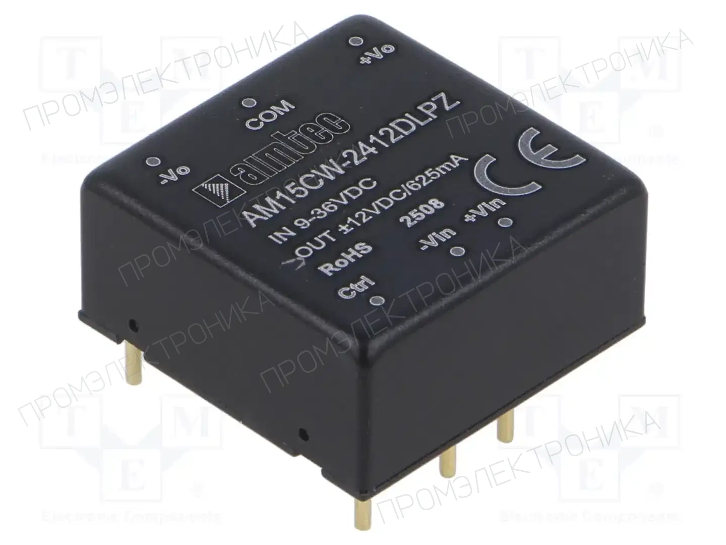 AIMTEC AM15CW-2412DLPZ — Преобразователи DC/DC