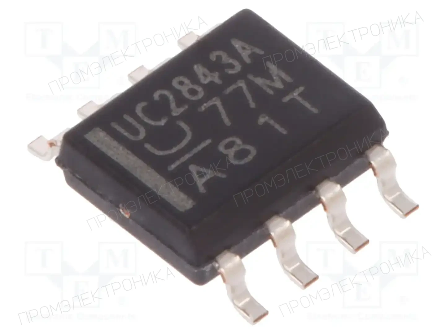 Texas Instruments UC2843AD8G4 — Регуляторы напряжения - микросхемы ШИМ