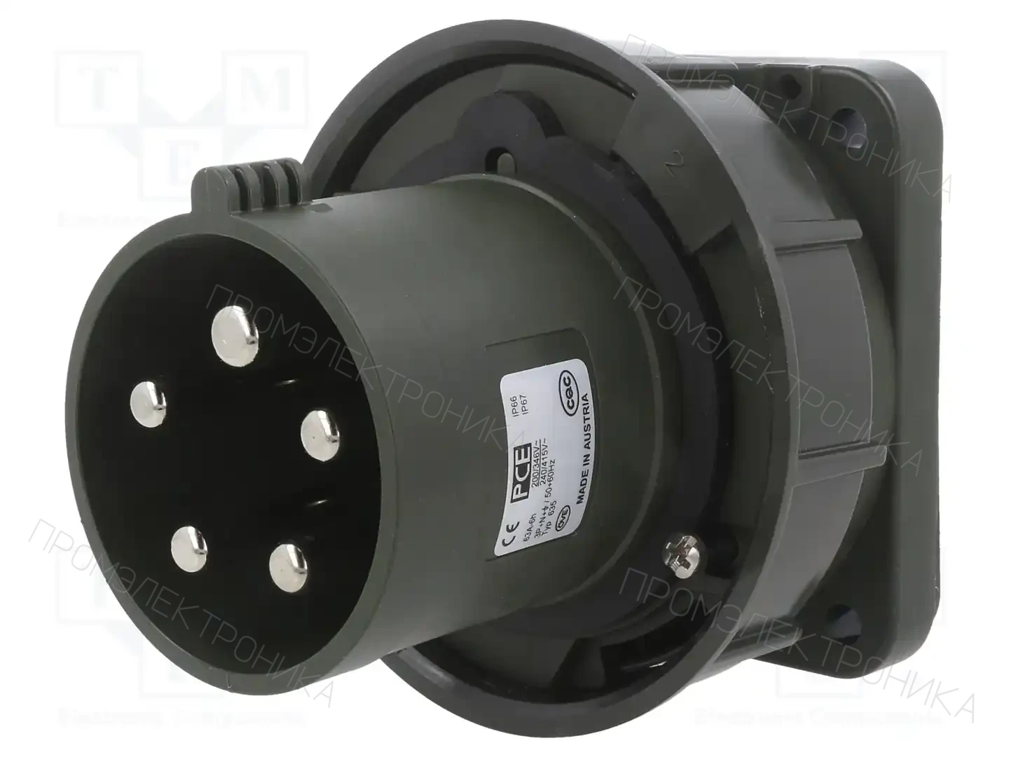 PCE 635-6.U — Многофазные разъемы IEC 60309