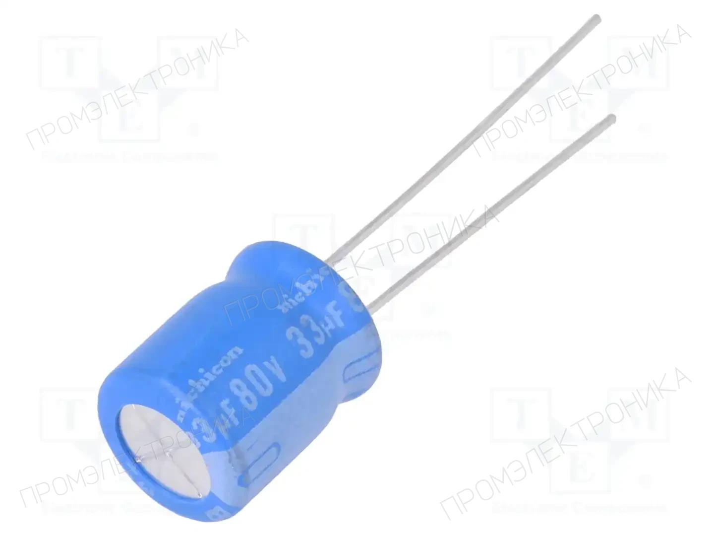 NICHICON UBW1K330MPD — Конденсаторы электролитические THT