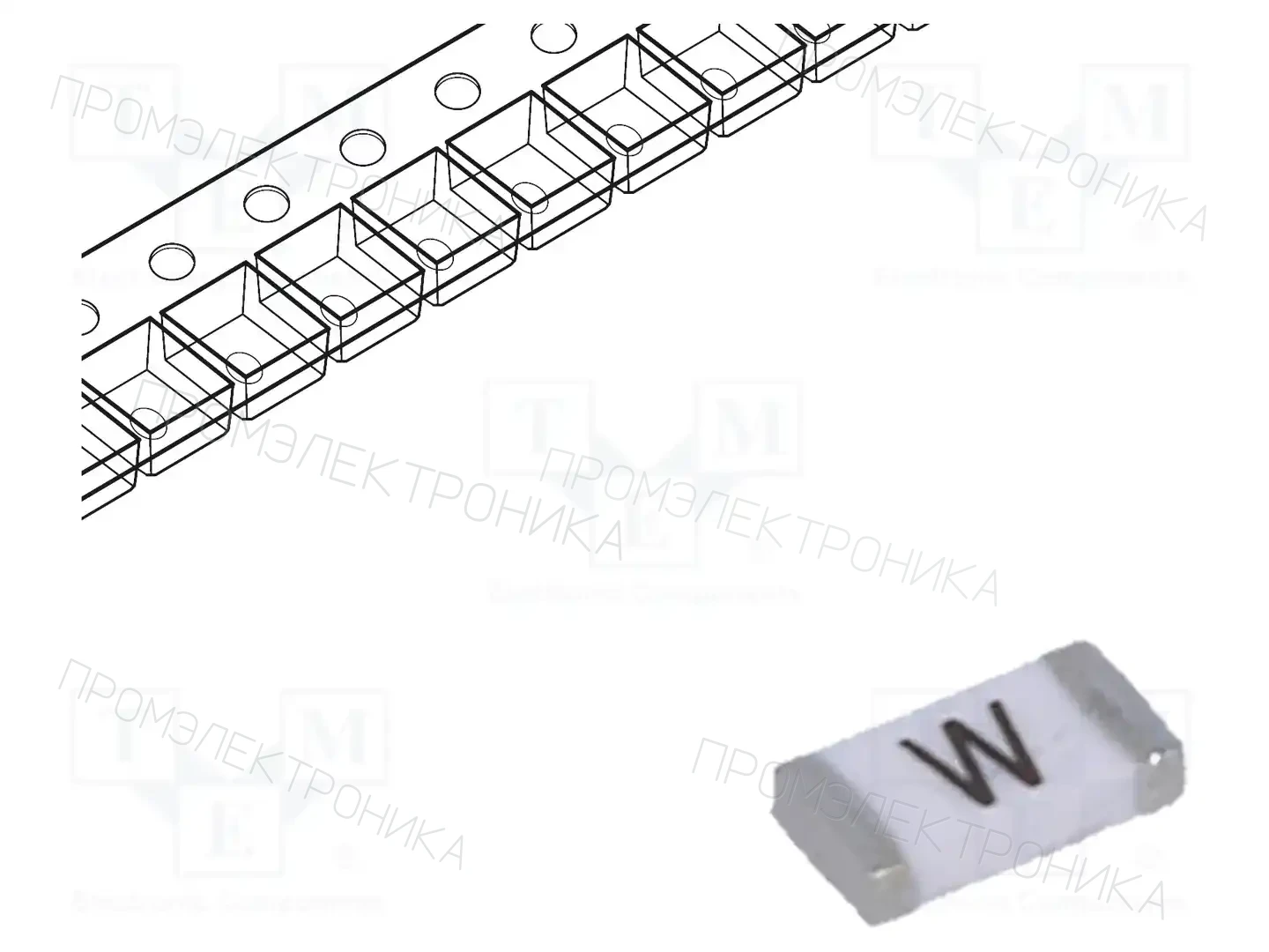 CONQUER ELECTRONIC CQ12LV 8A 125V — Предохранители SMD 1206 быстродейств