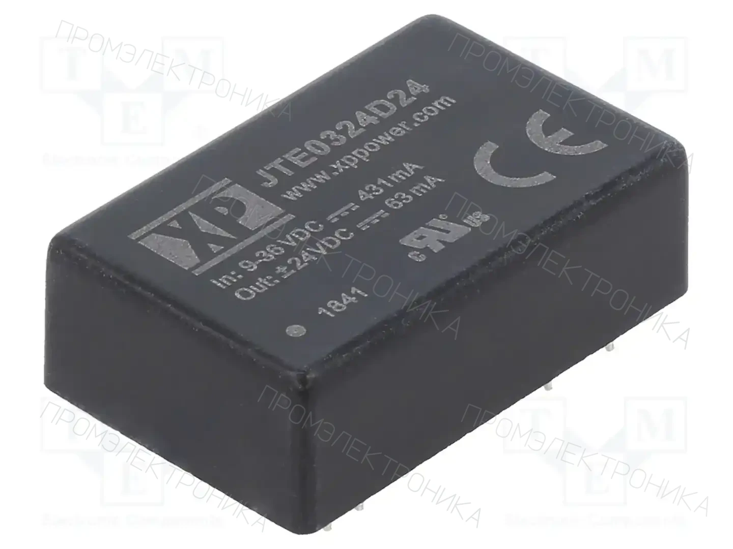 XP POWER JTE0324D24 — Преобразователи DC/DC