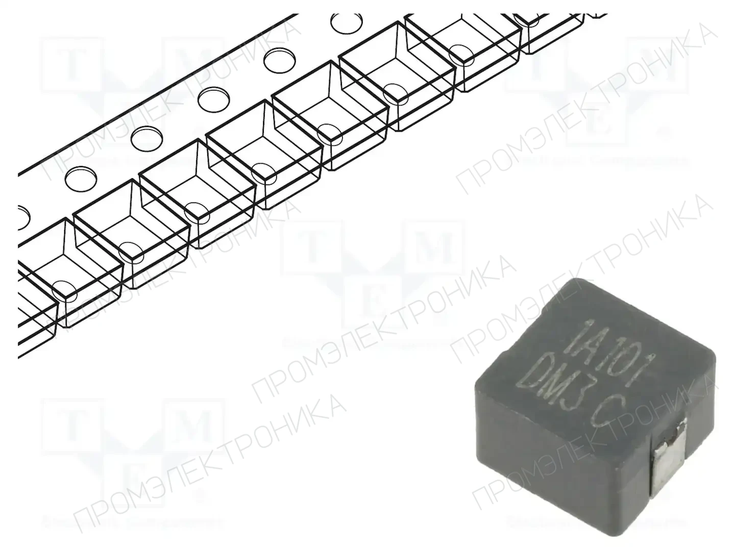 EATON ELECTRONICS HCM1A0805-101-R — Дроссели