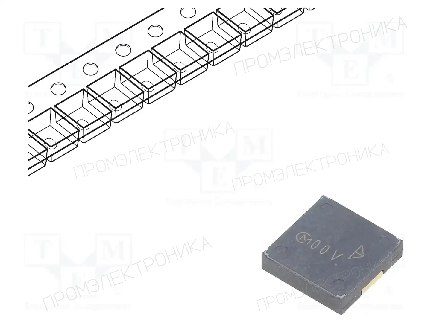 MURATA PKLCS1212E2000-R1 — Сигнализаторы пьезоэлект. без генератора