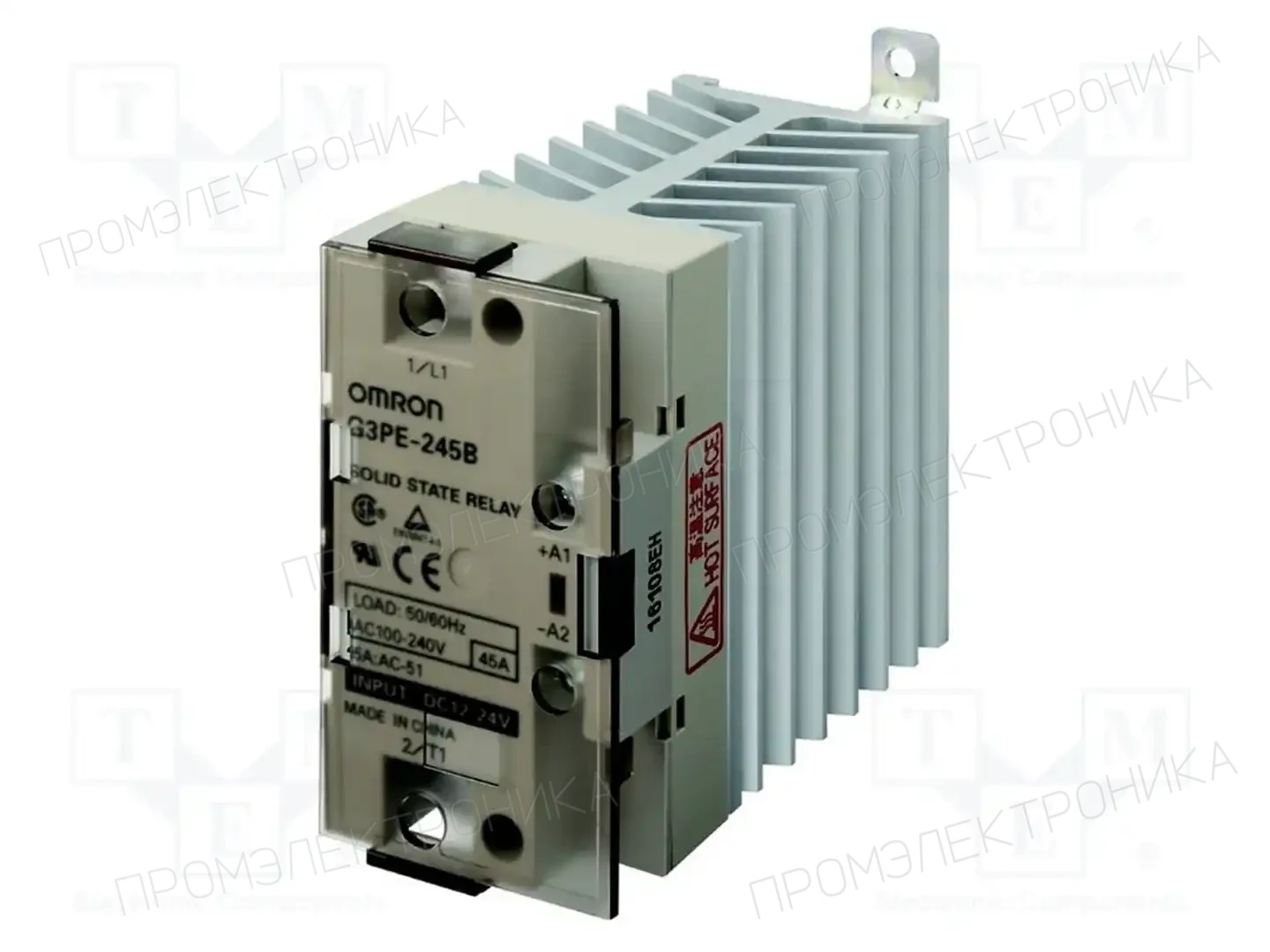 OMRON G3PE-235BL 12-24VDC — Реле SSR трехфазные