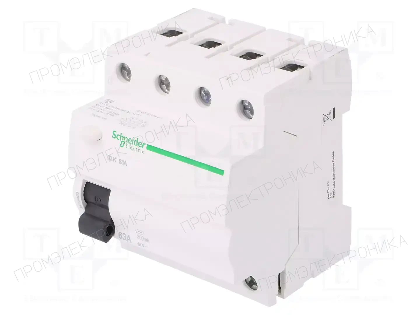SCHNEIDER ELECTRIC A9Z06463 — Дифференциальные выключатели