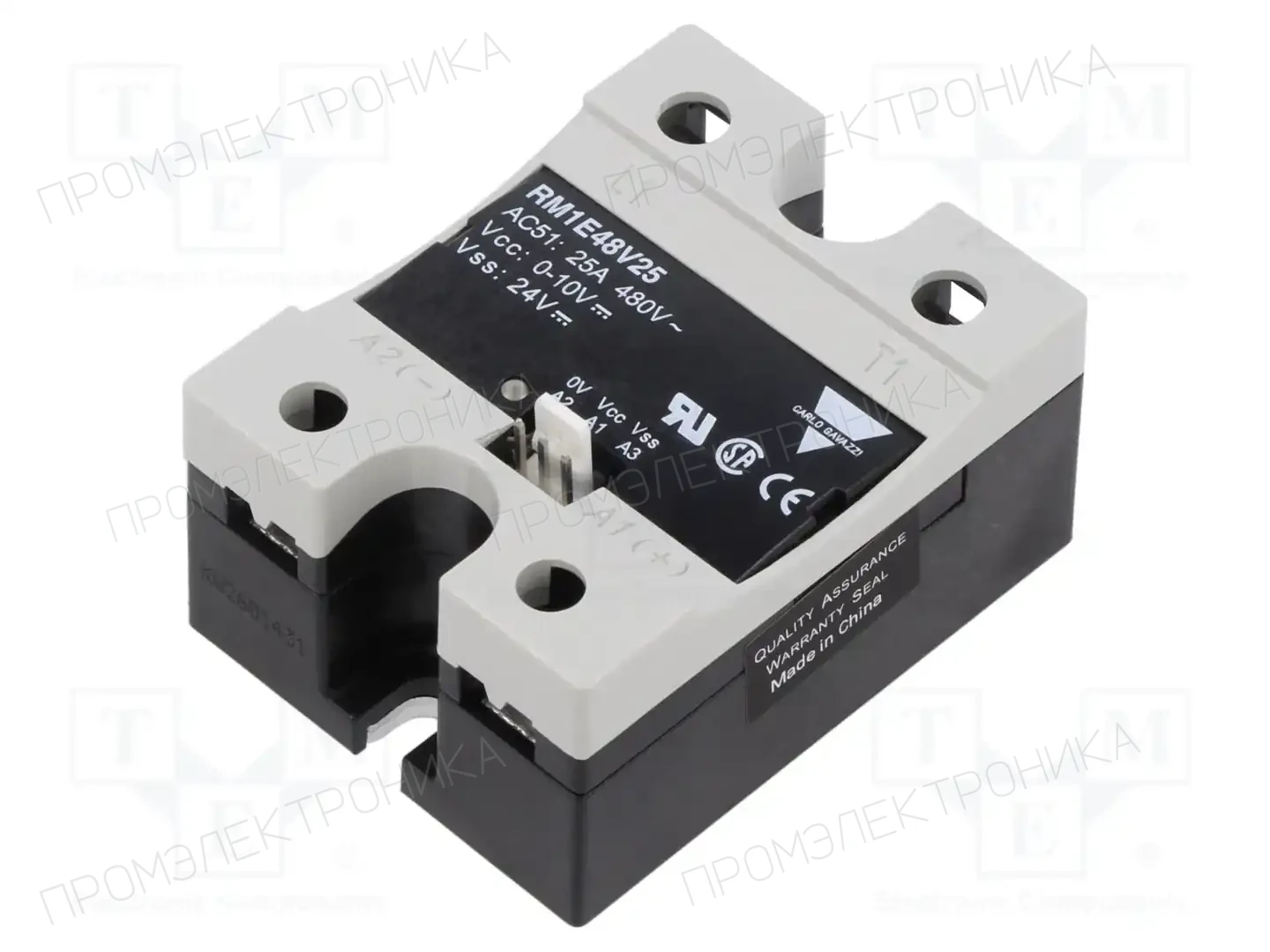 CARLO GAVAZZI RM1E48V25 — Реле SSR однофазные