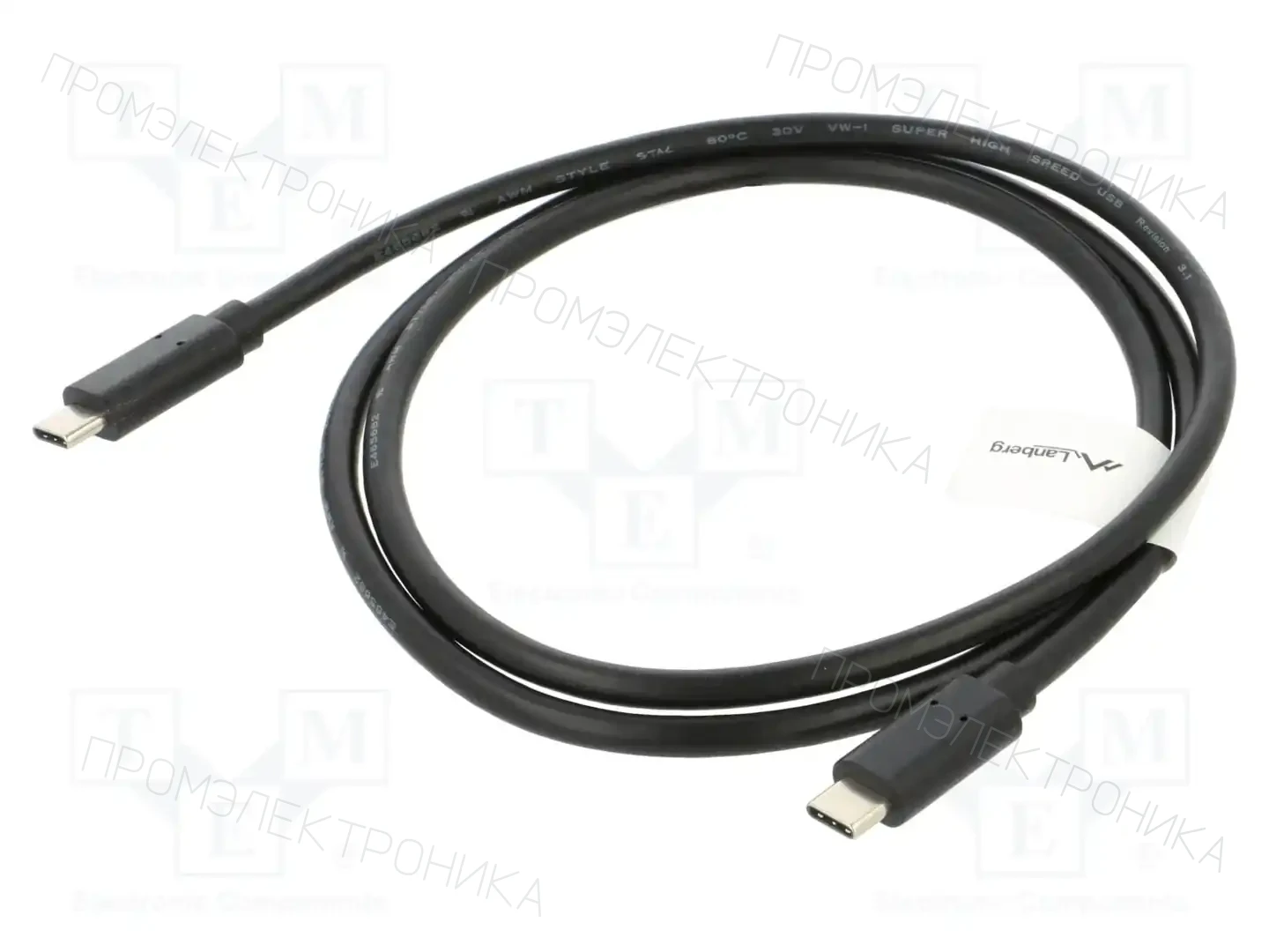 LANBERG CA-CMCM-32CU-0010-BK — Кабели и адаптеры USB
