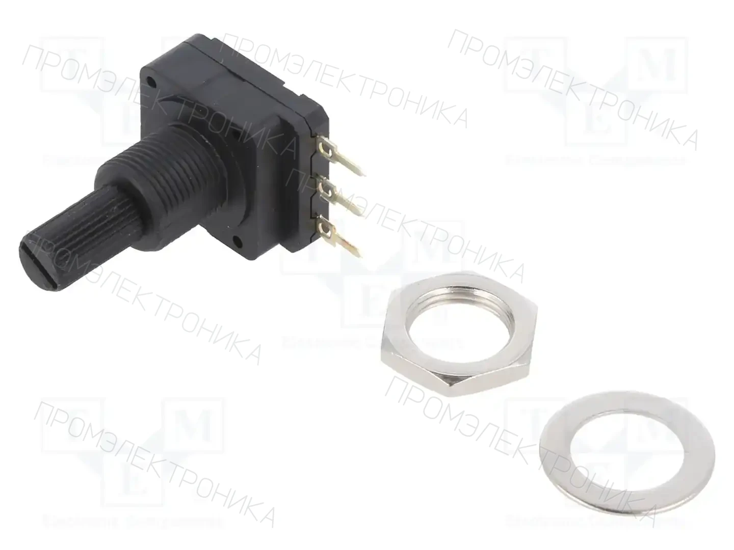 PIHER PC16SH10IP11222A2020TA — Потенциометры однооборотные угольные