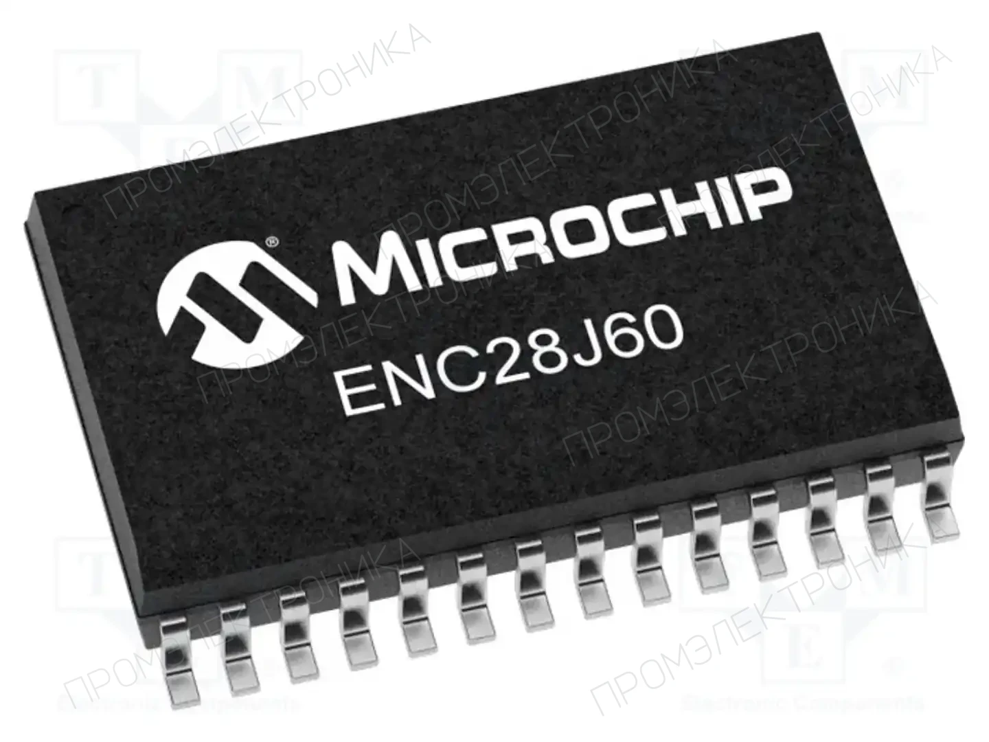 Microchip Technology ENC28J60T-I/SO — Микросхемы - интерфейс Ethernet