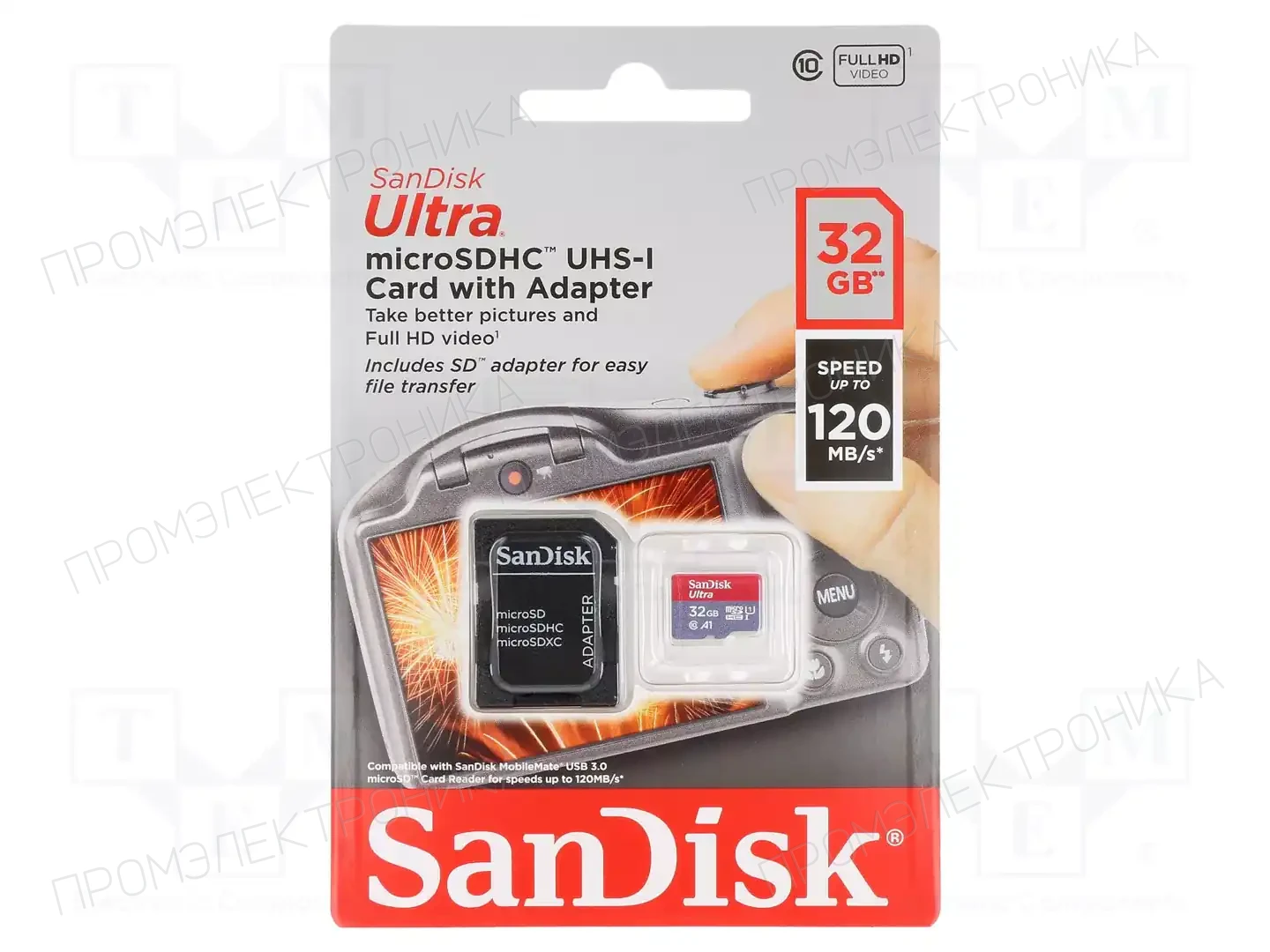 SANDISK SDSQUA4-032G-GN6IA — Карты памяти