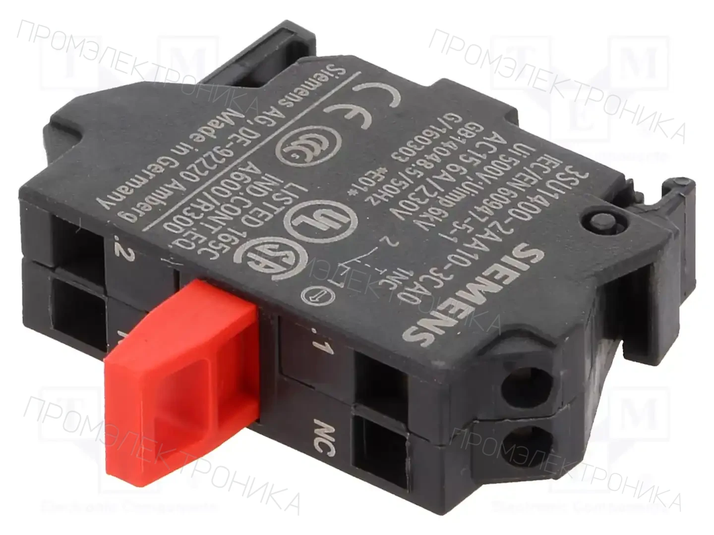 SIEMENS 3SU1400-2AA10-3CA0 — Панельные аксессуары стандартные