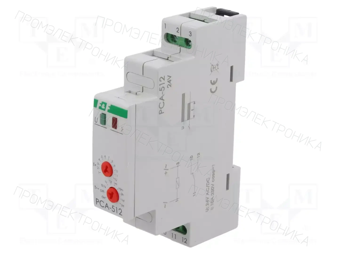 F&F PCA-512-24V — Временные аналоговые реле