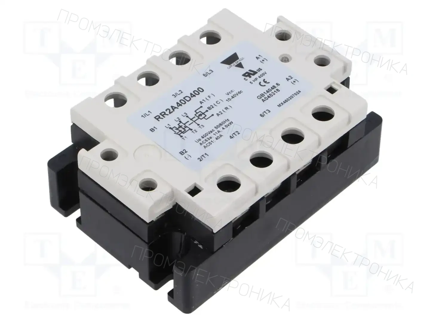 CARLO GAVAZZI RR2A40D400 — Реле SSR трехфазные
