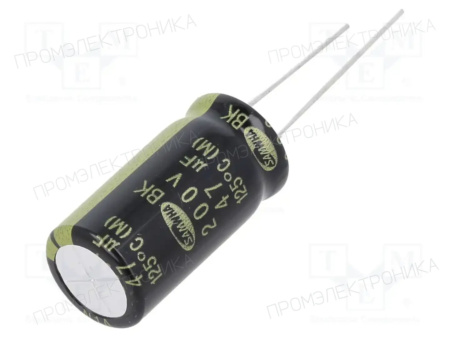 SAMWHA BK2D476M12025BB — Конденсаторы электролитические THT