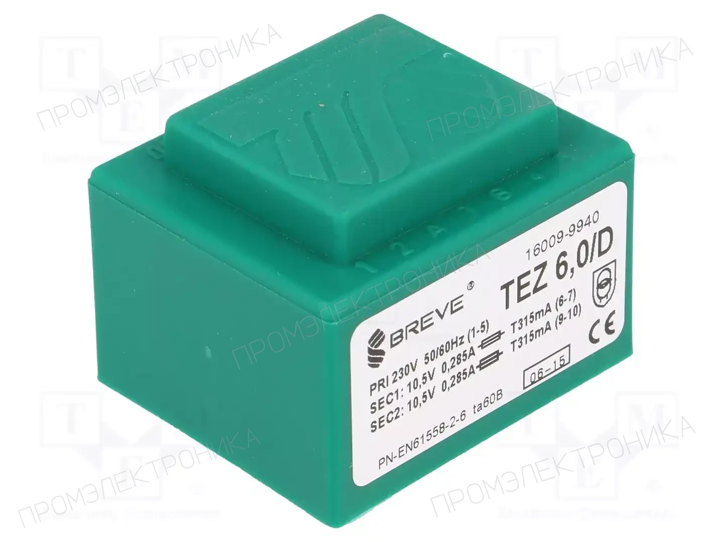 BREVE TUFVASSONS 16009-9940 — Трансформаторы PCB