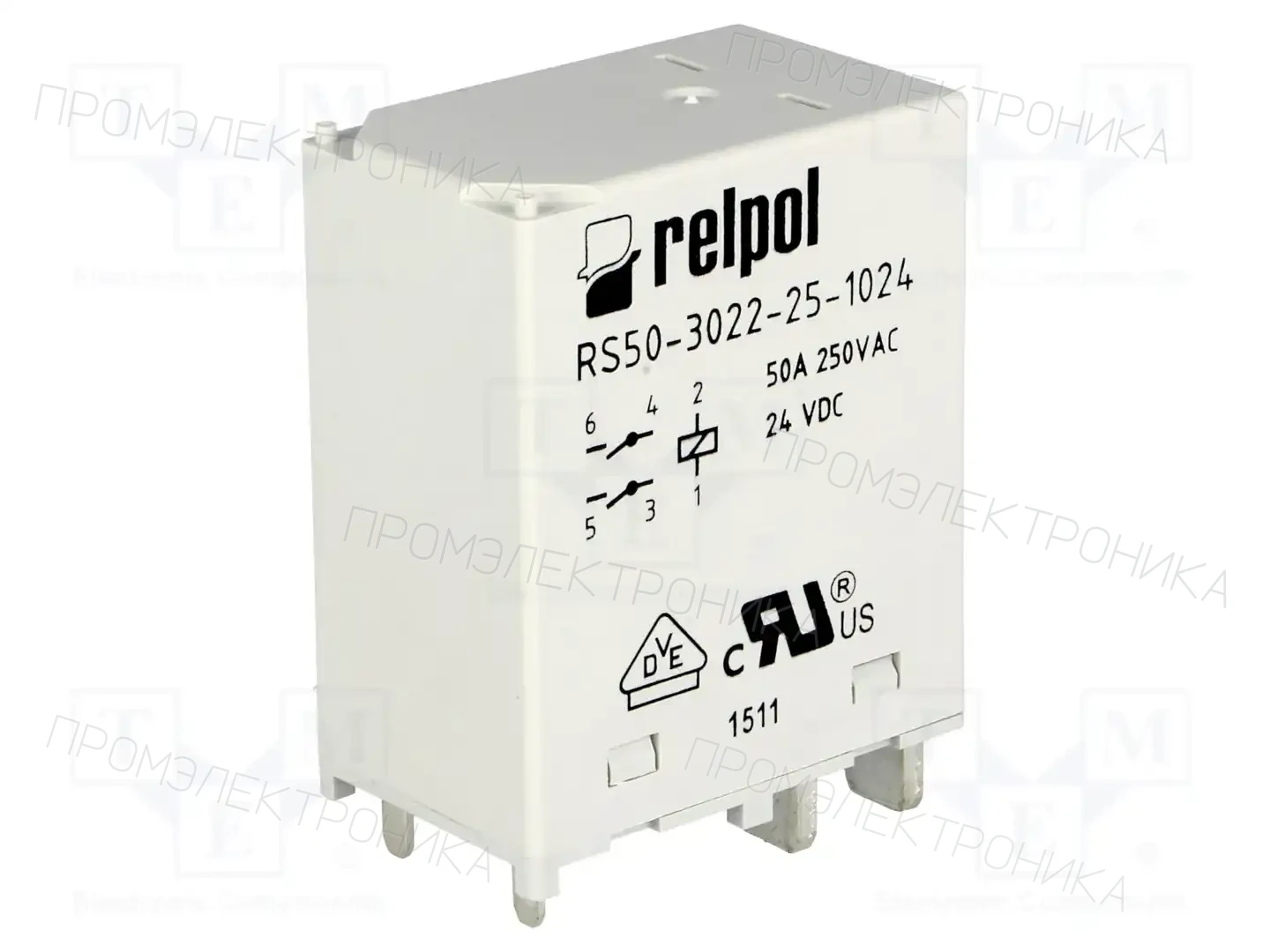 RELPOL RS50-3022-25-1024 — Электромагнитное реле мощности