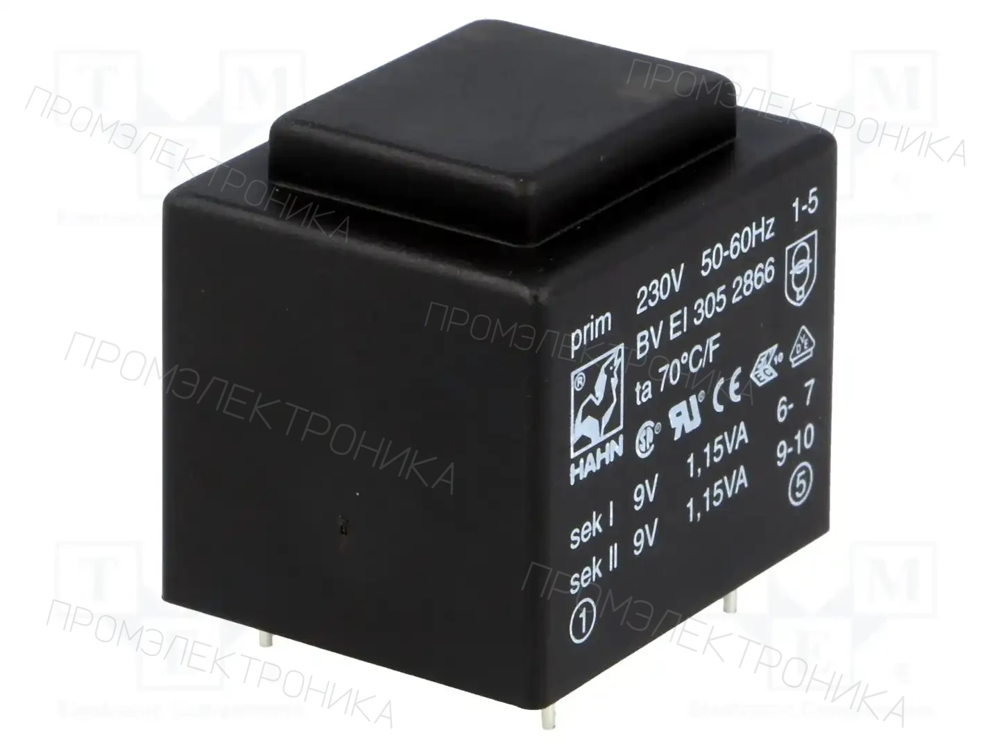 HAHN BV EI 305 2866 — Трансформаторы PCB
