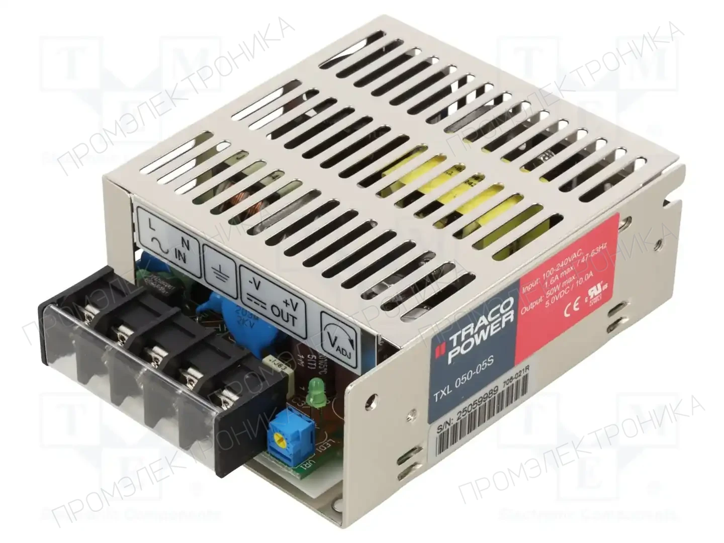 TRACO POWER TXL 050-05S — Блоки питания для встраивания