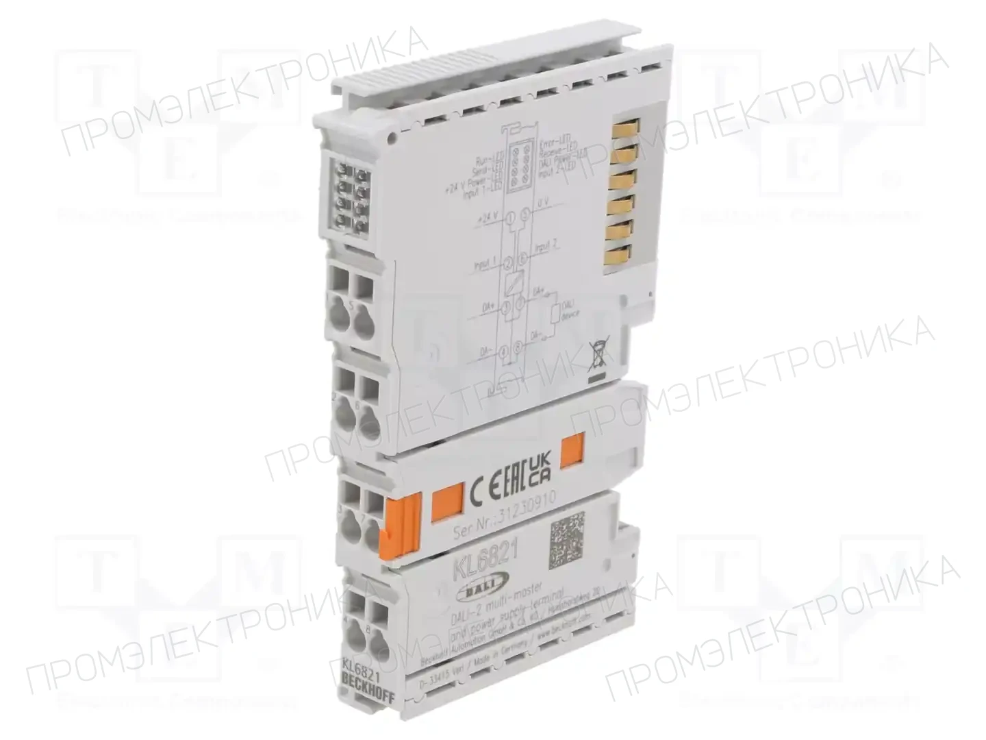 Beckhoff Automation KL6821 — Системы и модули ввода/вывода (I/O)