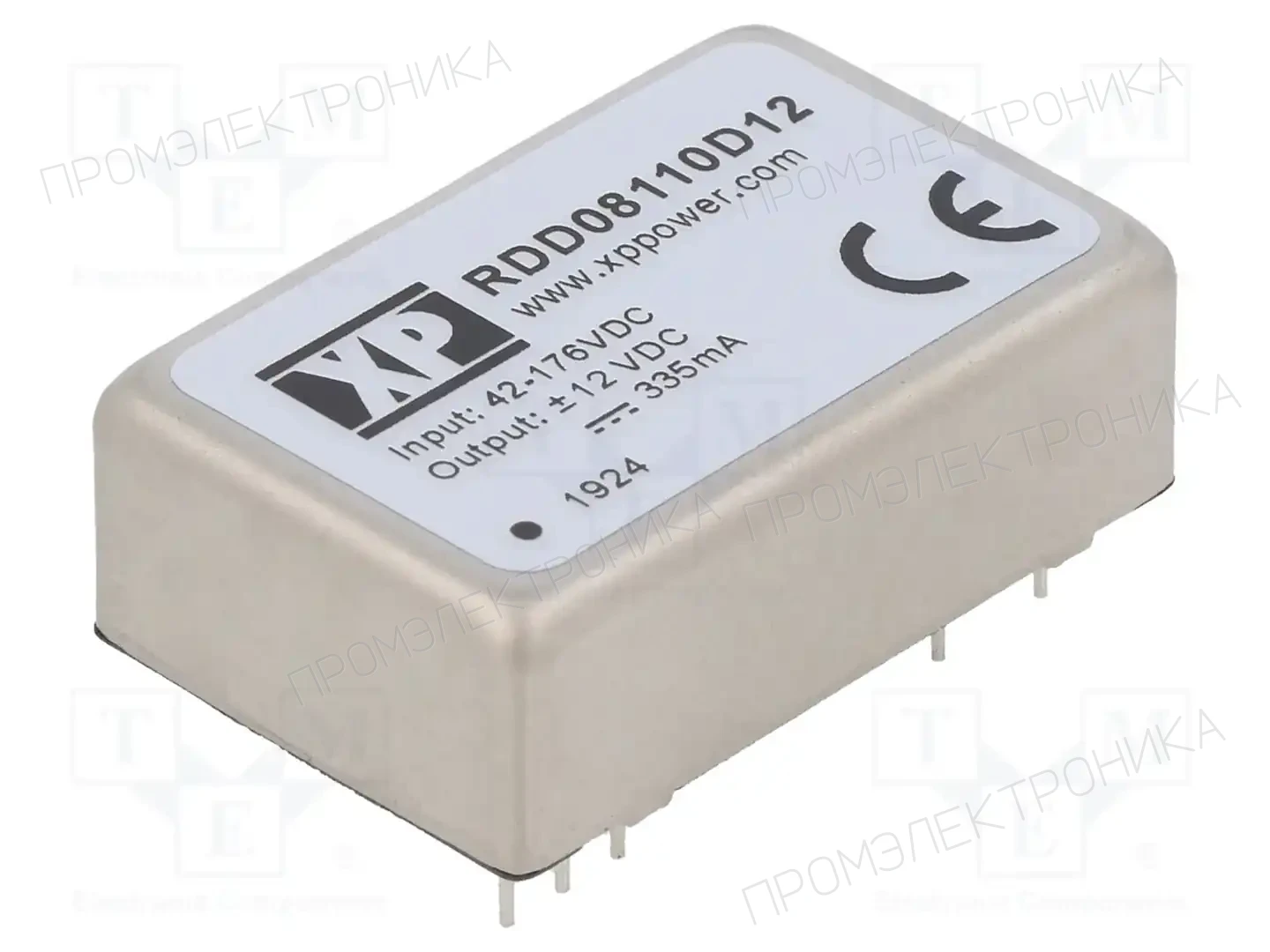 XP POWER RDD08110D12 — Преобразователи DC/DC