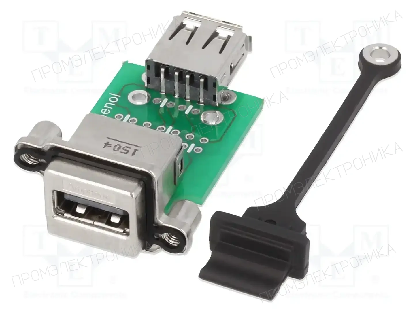 AMPHENOL COMMUNICATIONS SOLUTIONS MUSBRA311M5 — Разъeмы USB и IEEE1394