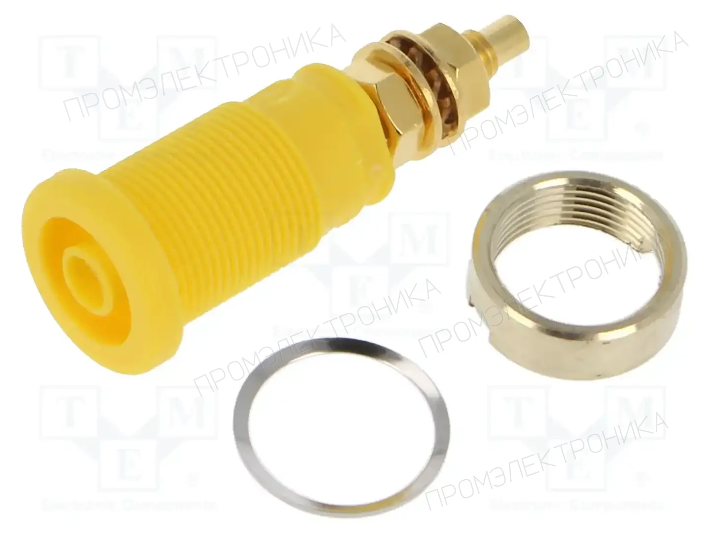 HIRSCHMANN T&M SEB 2600 G M4 GE — Гнезда банановые 4мм