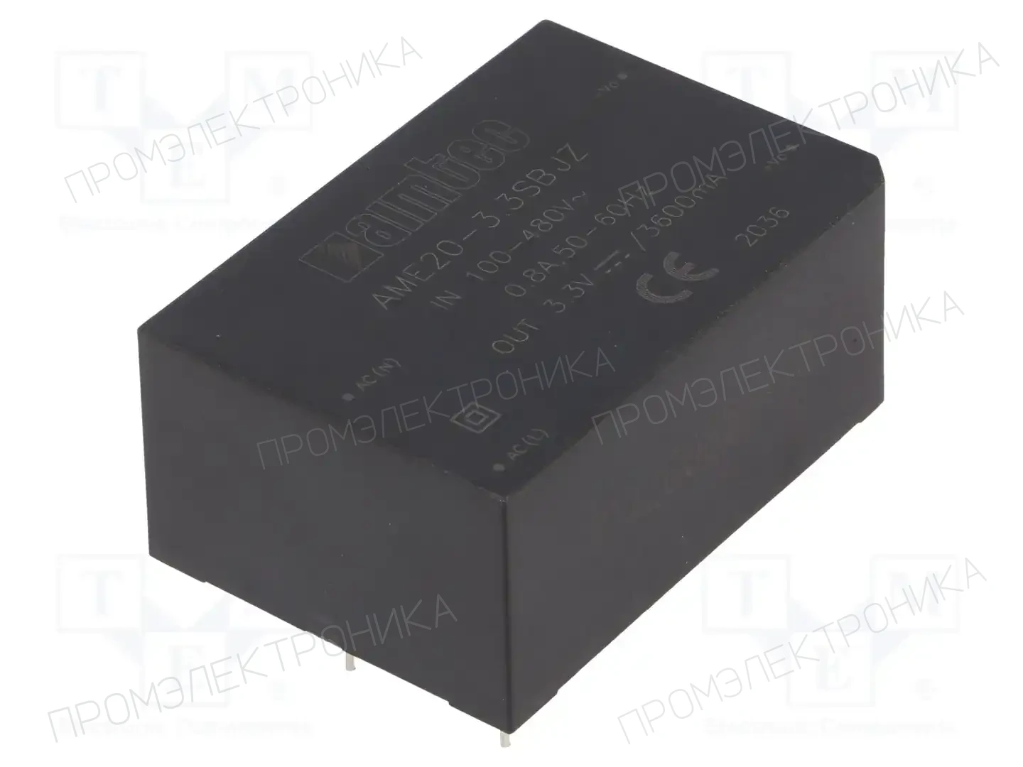 AIMTEC AME20-3.3SBJZ — Преобразователи AC/DC для PCB