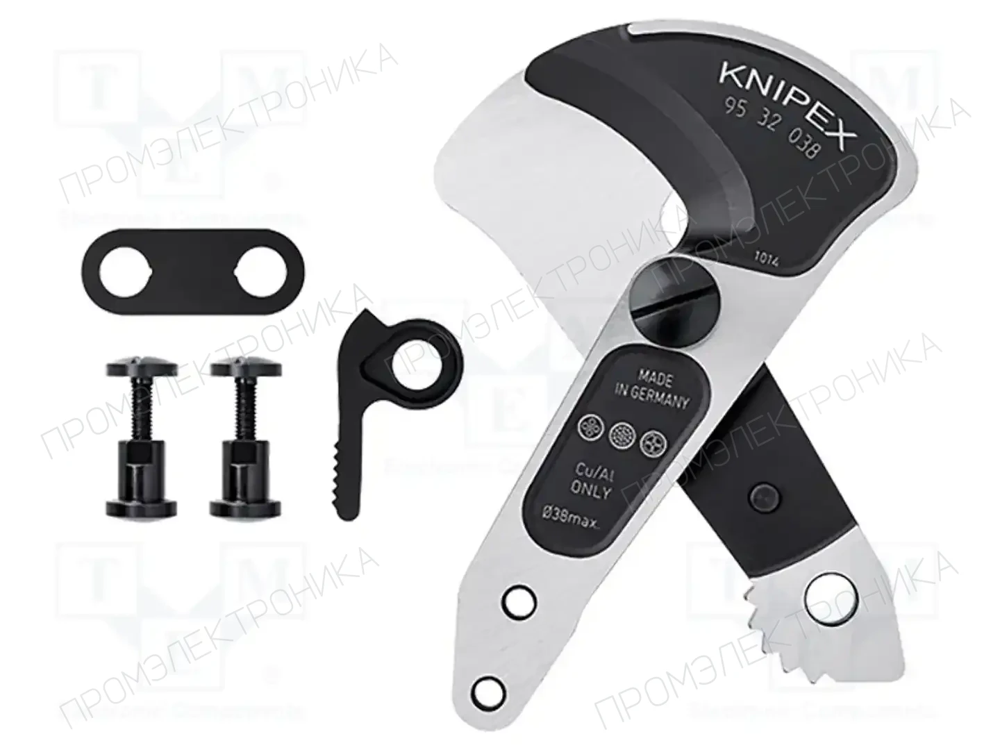 KNIPEX 95 39 038 — Ножницы для кабелей и стальных тросов