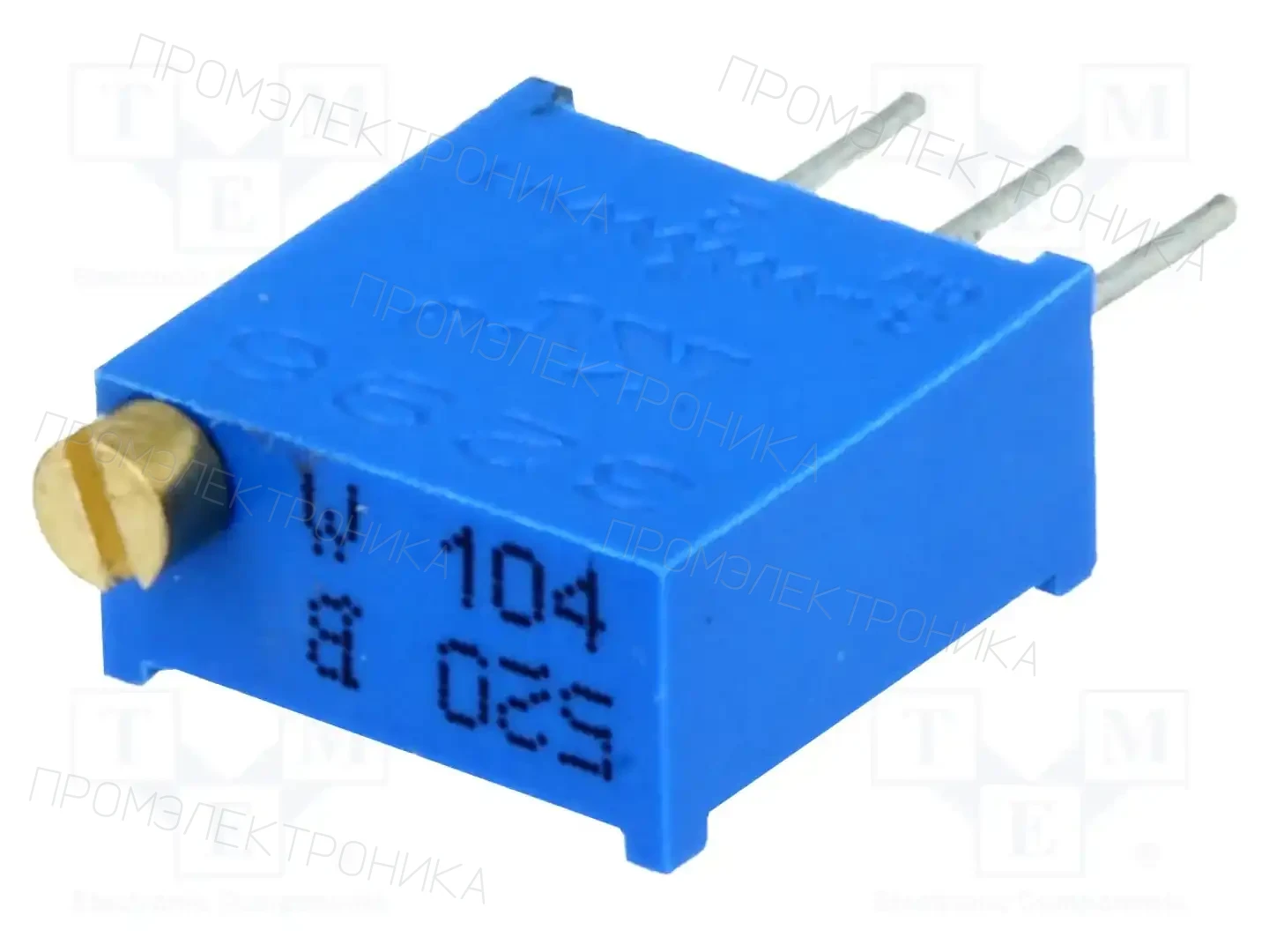 SR PASSIVES T910W-100K — Потенциометры THT многооборотные 3/8 дм