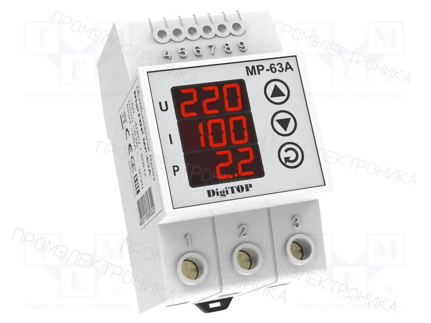 DIGITOP ELECTRIC MP-63A — Контрольные реле