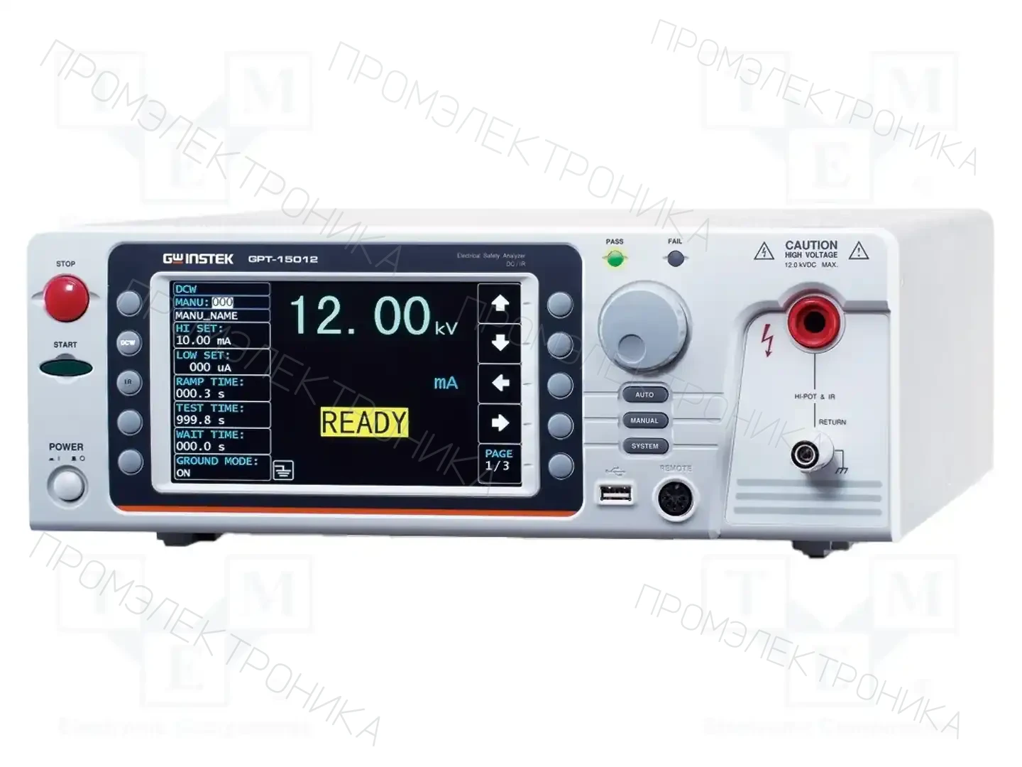 GW INSTEK GPT-15012 — Тестеры электробезопасности