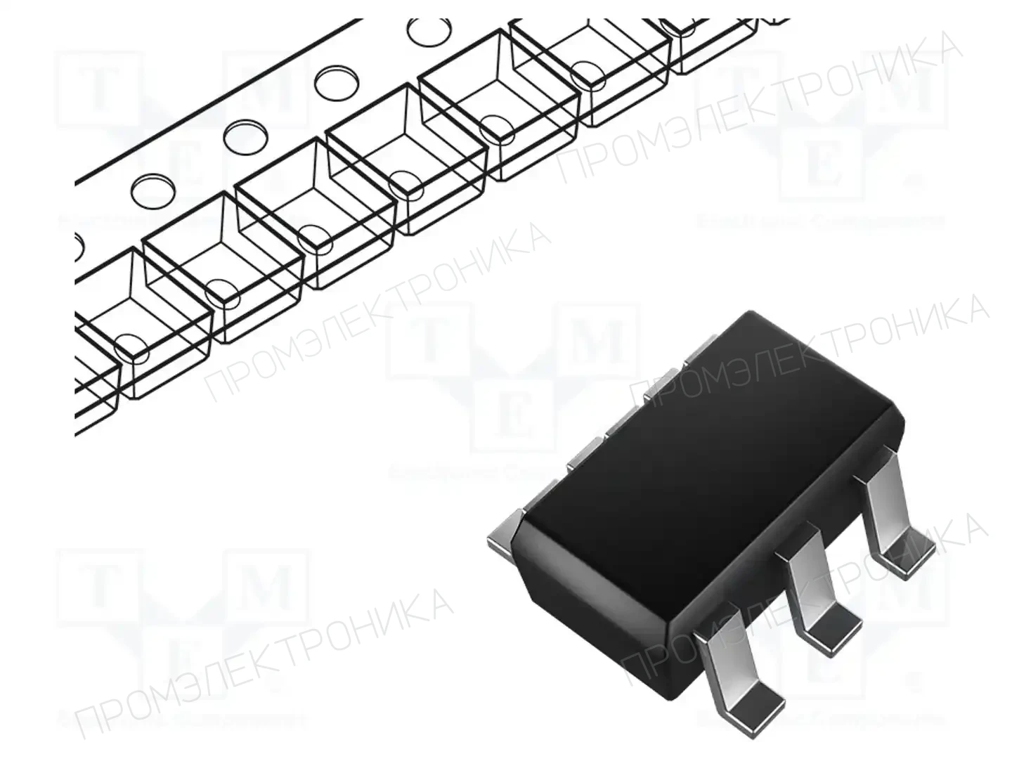ROHM SEMICONDUCTOR UMG8NTR — Транзисторы NPN SMD