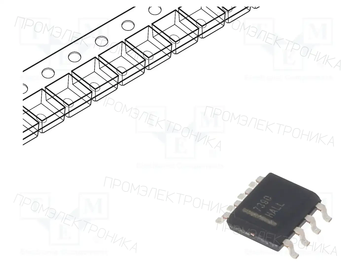 onsemi FAN7390MX — Драйверы MOSFET/IGBT