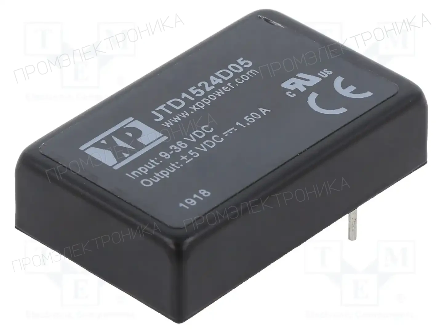 XP POWER JTD1524D05 — Преобразователи DC/DC